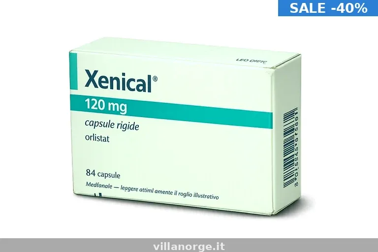 Xenical 60mg, 120mg a soli €0,72 - senza prescrizione medica